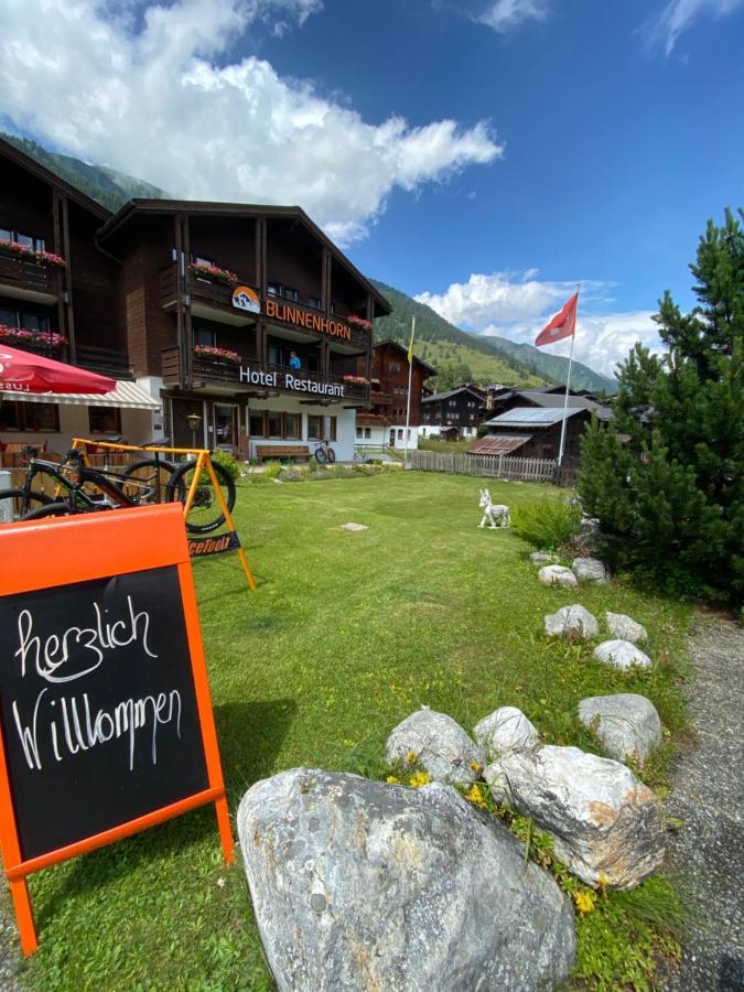 Hotel Blinnenhorn Reckingen Eksteriør bilde